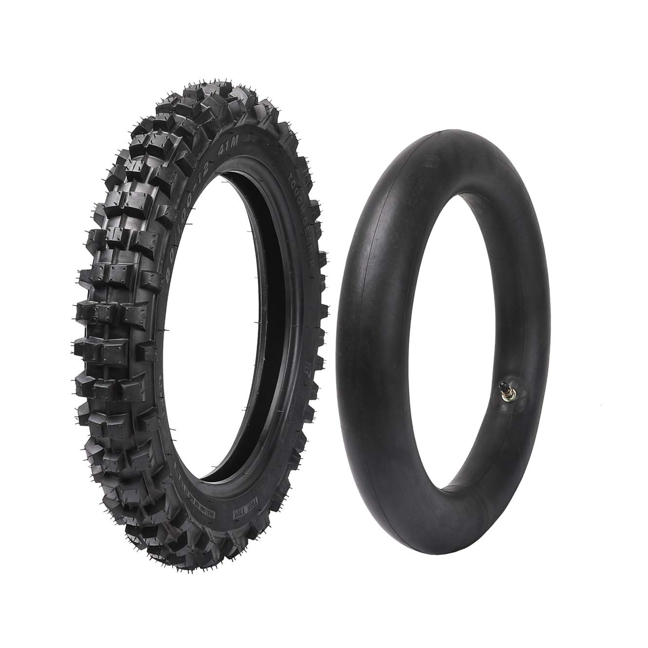 Amazon.com: ZXTDR 80/100-12 (3.00-12) Rear Tire and Inner